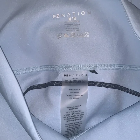 P.E Nation baby blue leggings - Picture 5 of 9